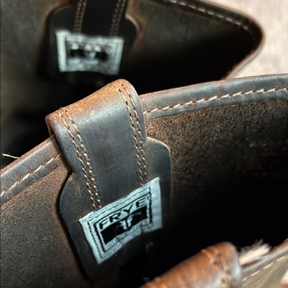 Women's Frye Brown Leather Boots - Picture 12 of 12
